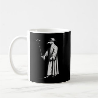 Vintage Plague Doctor Black Plague Black Death Mac Kaffeetasse