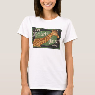 Vintage-Plakat von Carl Hagenbecks Tierpark-Zirkus T-Shirt
