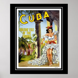 Vintage Plakate Reise Besuchen Sie Kuba Große Größ