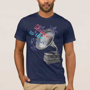Vintage-Plattenspieler T-Shirt