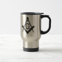 Vintage Platz- und Compass-Tasse