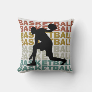 Vintage-Player-Basketball Kissen