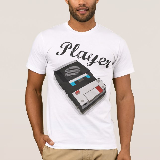 Vintage-Player T-Shirt (Vorderseite)