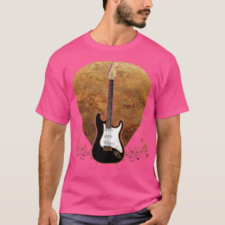Vintage Plektrum Gitarrist Lover Instrument Ele T-Shirt