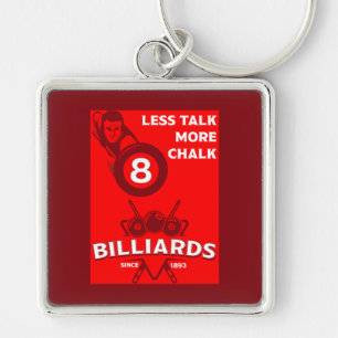 Vintage Pocket Billards Schlüsselanhänger
