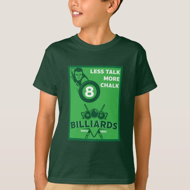 Vintage Pocket Billards T-Shirt (Vorderseite)