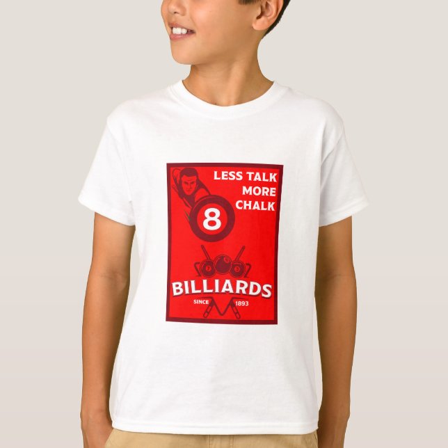 Vintage Pocket Billards T-Shirt (Vorderseite)