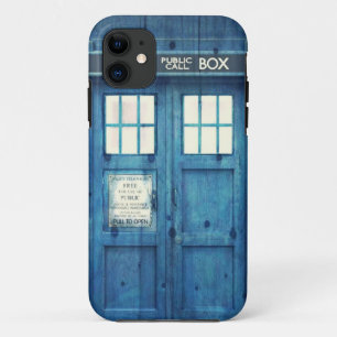 Vintage Polizei ruft allgemeinen Anruf-Kasten an iPhone 11 Hülle