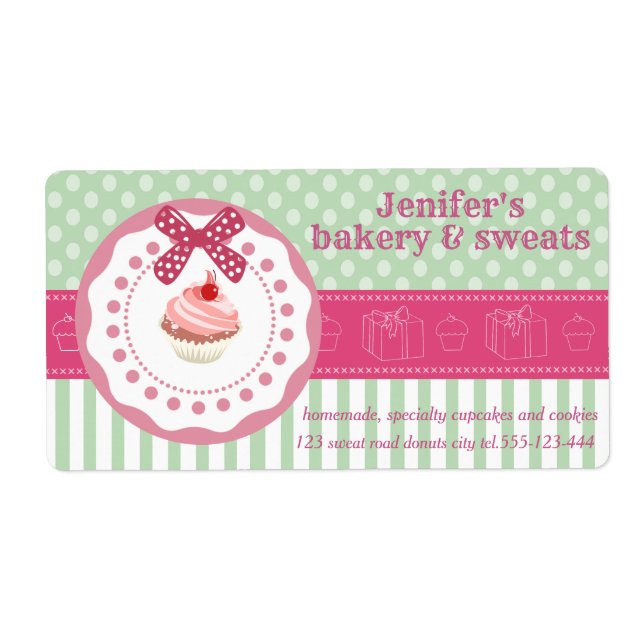 Vintage Polka-Punkte (Vorne)