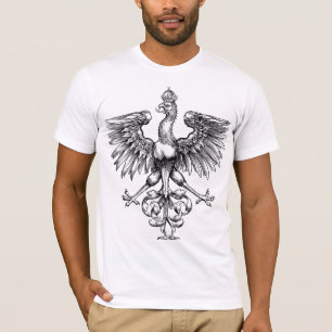 Vintage-Polnische-Adler-Kunst (Tee) T-Shirts