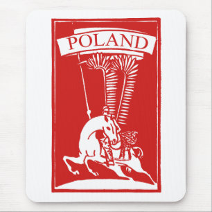 Vintage Polnischer Flügelhusar Mousepad