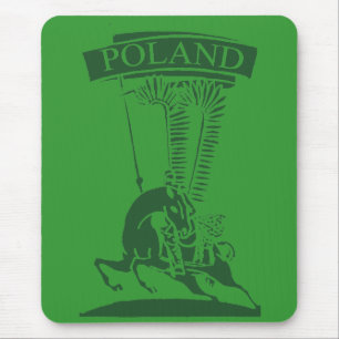 Vintage Polnischer Flügelhusar Mousepad