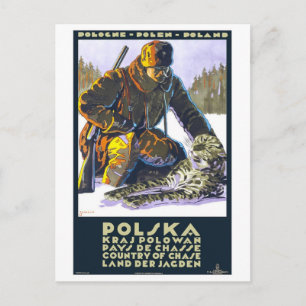 Vintage Polska Polen Postkarte