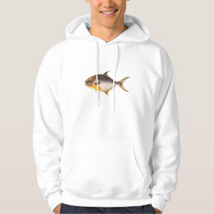 Vintage Pompano-Fische - Spiel fischt Hoodie