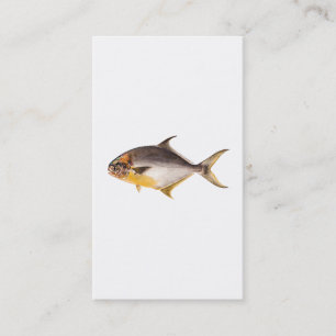 Vintage Pompano-Fische - Spiel fischt Visitenkarte