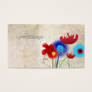 Vintage Poppies blühen