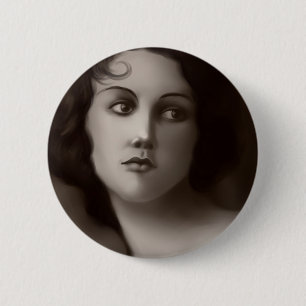 Vintage-Porträt Button
