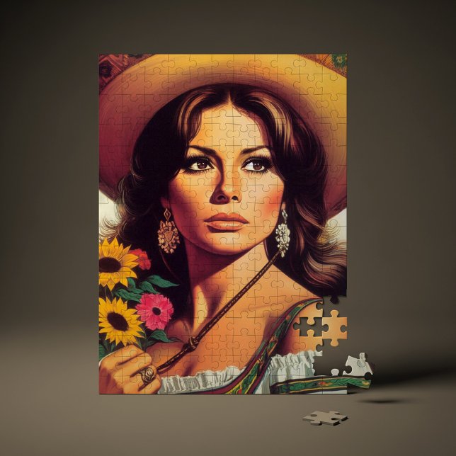 Vintage-Porträt Pin Up Puzzle (Von Creator hochgeladen)