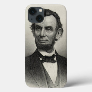 Vintage-Porträt von Abraham Lincoln iPhone 13 Hülle