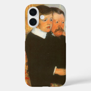 Vintage-Porträt von Vater und Sohn von Mary Cassat iPhone 16 Hülle