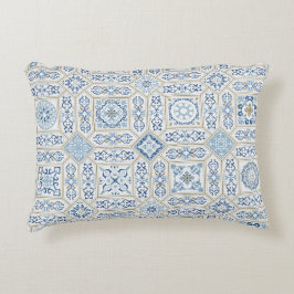 Vintage Portugal Azulejo traditional Dekokissen