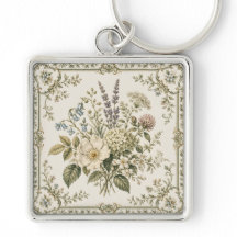 Vintage Porzellan Eleganz Botanisches Erbe