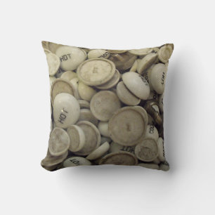 Vintage Porzellanknochen Kissen