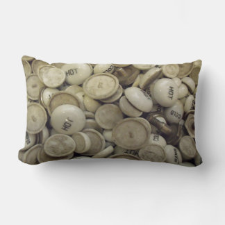 Vintage Porzellanknochen Lendenkissen