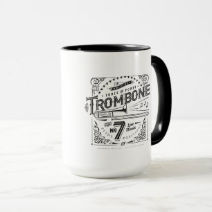 Vintage-Posaunen-Tasse Tasse