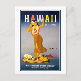 Vintage Postcard-Hawaii Postkarte