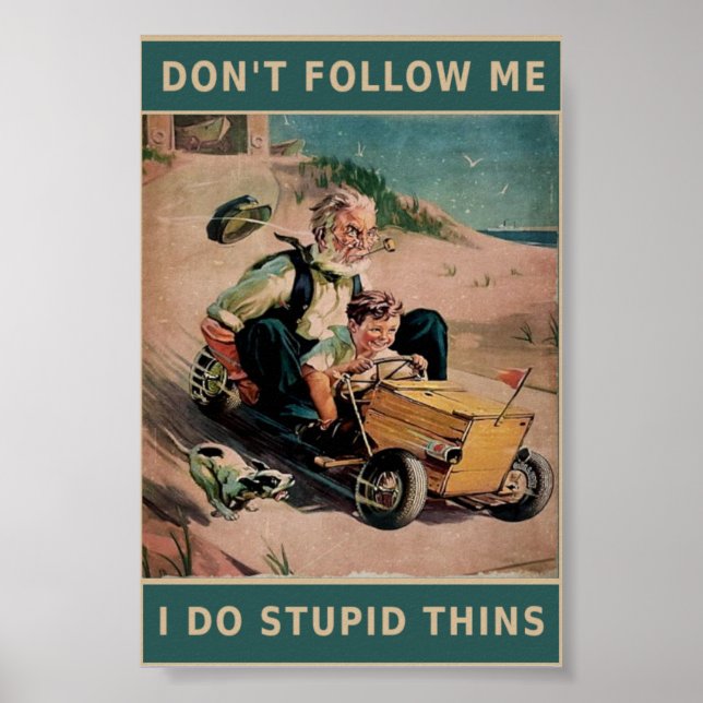 Vintage  poster (Vorne)