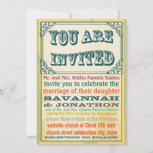 Vintage Poster Art Aqua Ticino Einladung