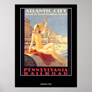 Vintage Poster Atlantic City