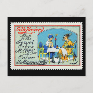 Vintage Poster Briefmarke Postcard San Francisco Postkarte