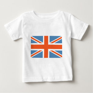 Vintage Poster Classic Union Jack British(UK) Flag Baby T-shirt
