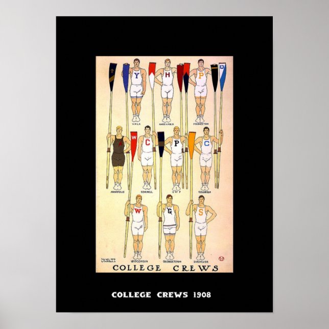 Vintage Poster Crews 1908 (Vorne)