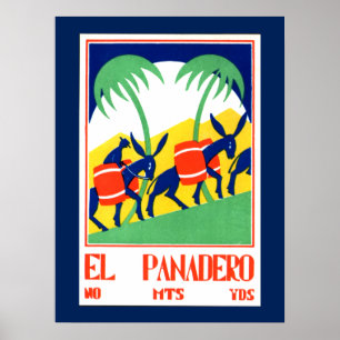 Vintage Poster - El Panadero