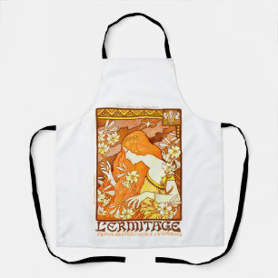 Vintage Poster Französisches Magazin Jugendstil Fr Schürze