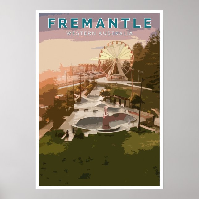 Vintage Poster - Fremantle, Western Australien (Vorne)