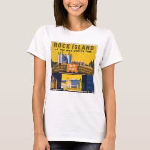 Vintage Poster für die Messe Chicago World 1933-34 T-Shirt