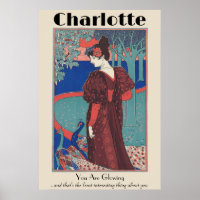 Vintage Poster Geschenk für beste Freundin