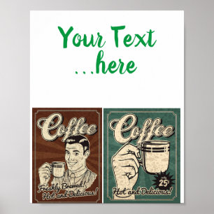 Vintage Poster-Layout-Idee Poster
