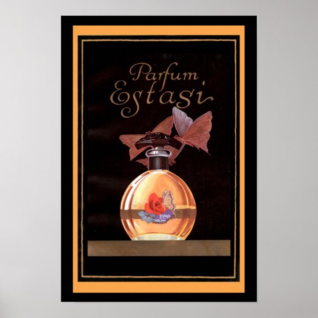 Vintage Poster - Parfum Estasi (Vorne)
