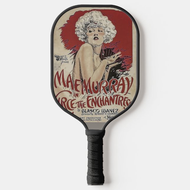Vintage Poster Pickleball Paddle (Vorderseite)