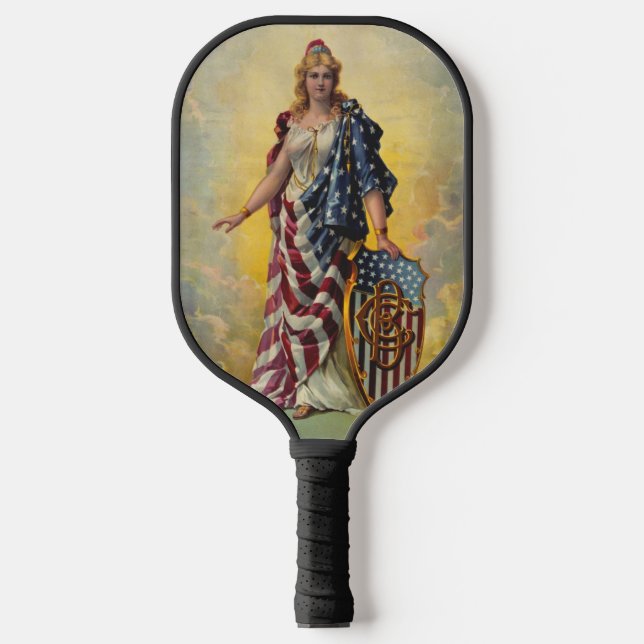 Vintage Poster Pickleball Paddle (Vorderseite)