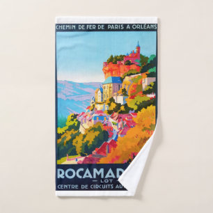 Vintage Poster - Rocamadour Handtuch