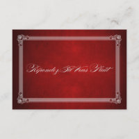 Vintage Poster Stil Rot & Silber Speisen UAWG