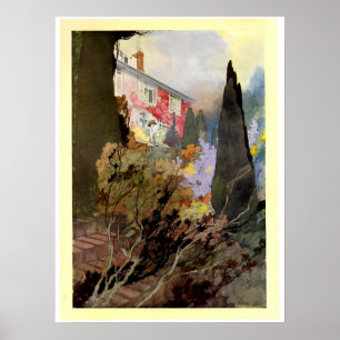 Vintage Poster Unser Garten