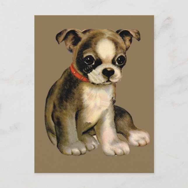 Vintage Postkarte (Vorderseite)