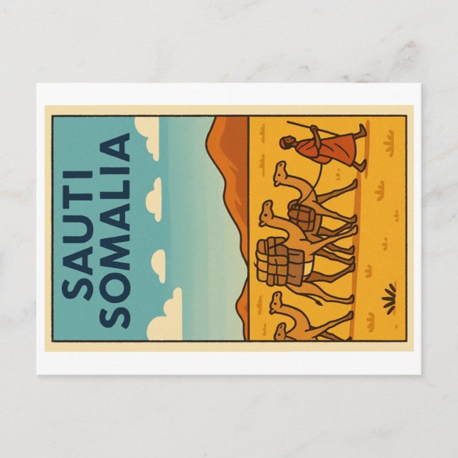 Vintage Postkarte - (Vorderseite)